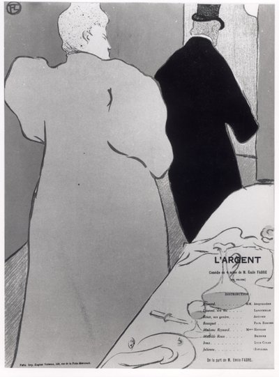 Poster advertising the play 